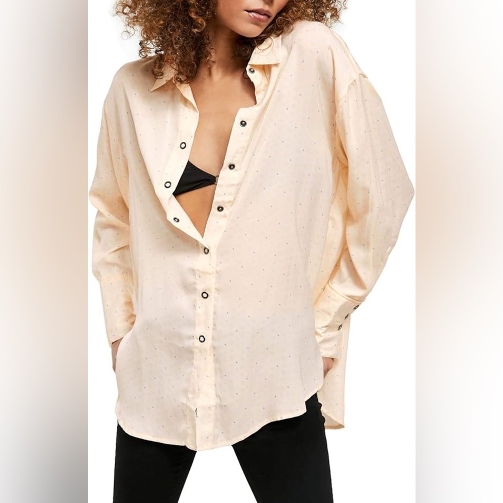 Free people We the Free -All Smiles oversized blouse
